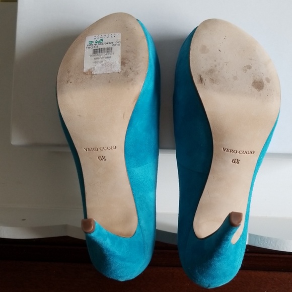 BNY suede  platform heels - Picture 3 of 4